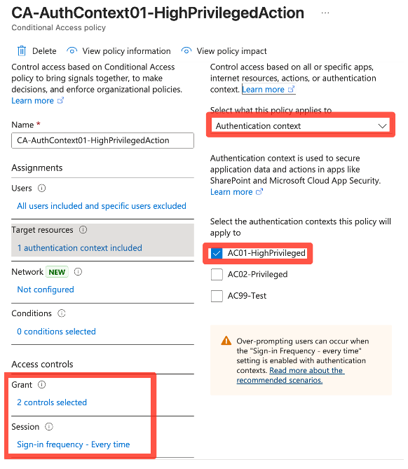 Advanced Conditional Access